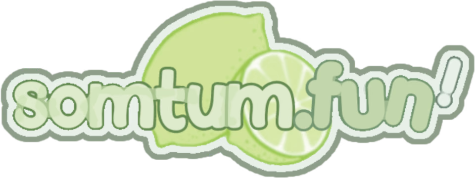 somtum.fun logo with a lime